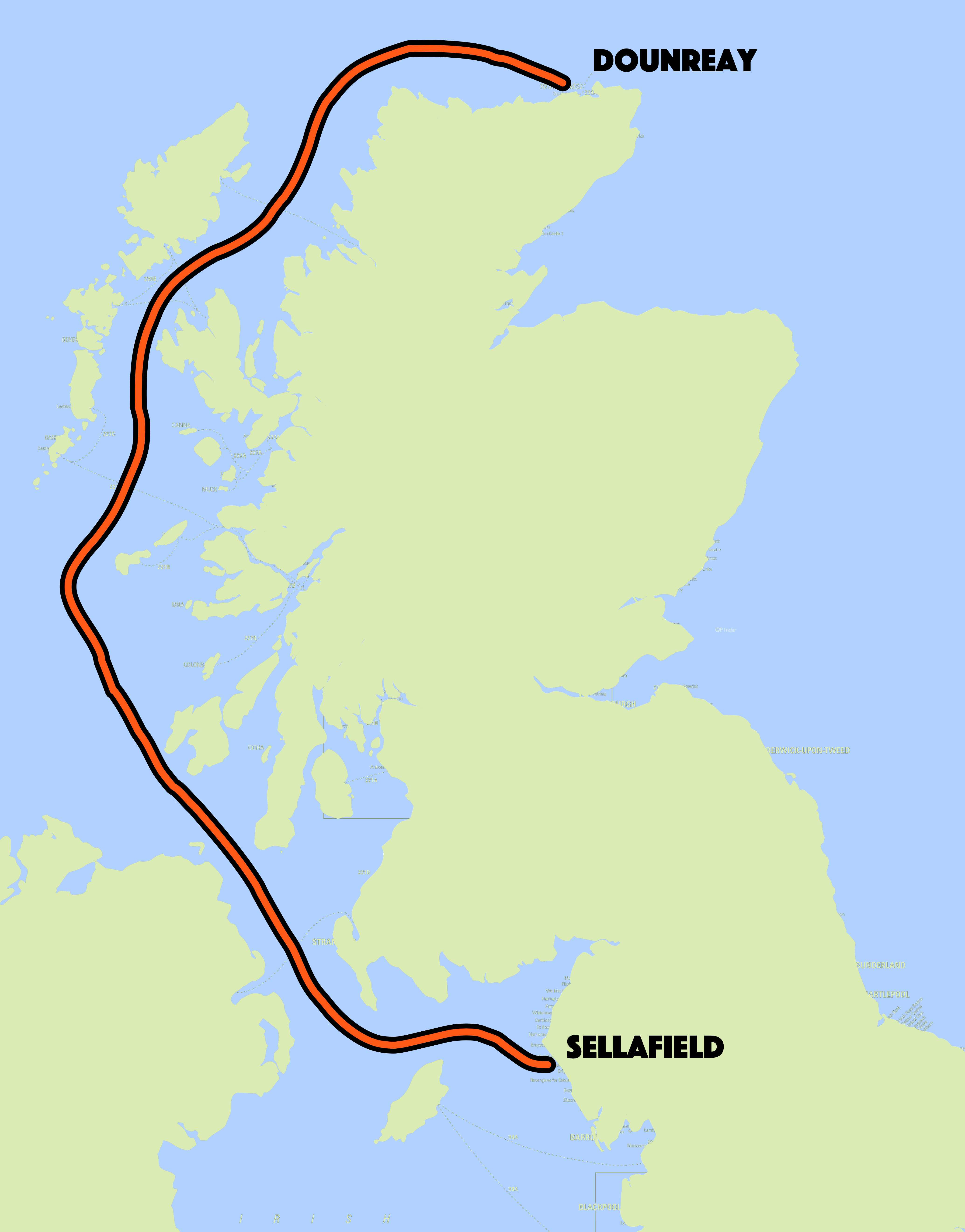 sea route map image